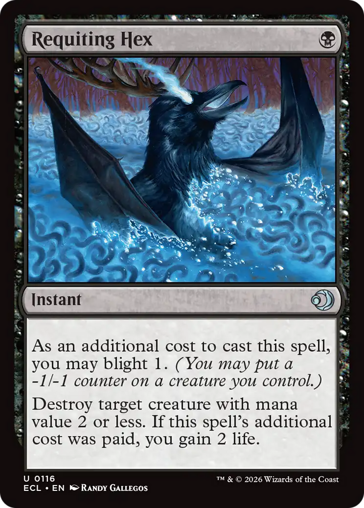 Requiting Hex [Lorwyn Eclipsed] Foil