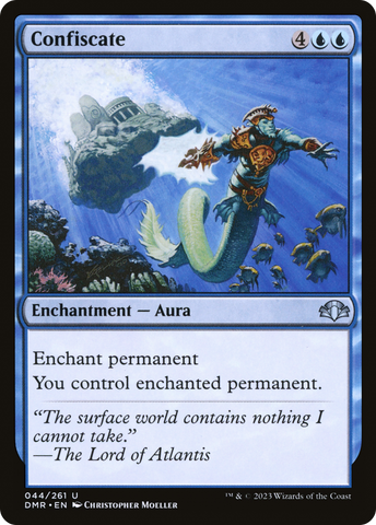 Confiscate [Dominaria Remastered] Foil