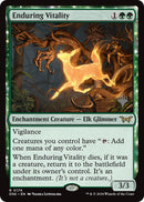Enduring Vitality (Promo Pack) [Duskmourn: House of Horror Promos] Foil