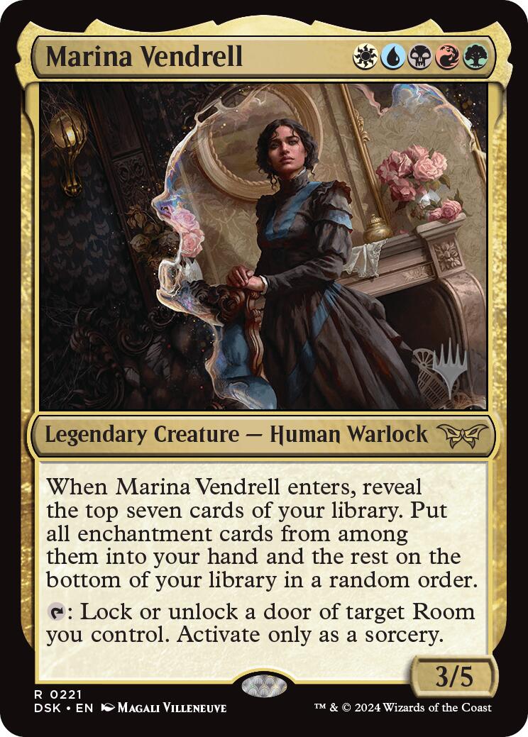 Marina Vendrell (Promo Pack) [Duskmourn: House of Horror Promos] Foil