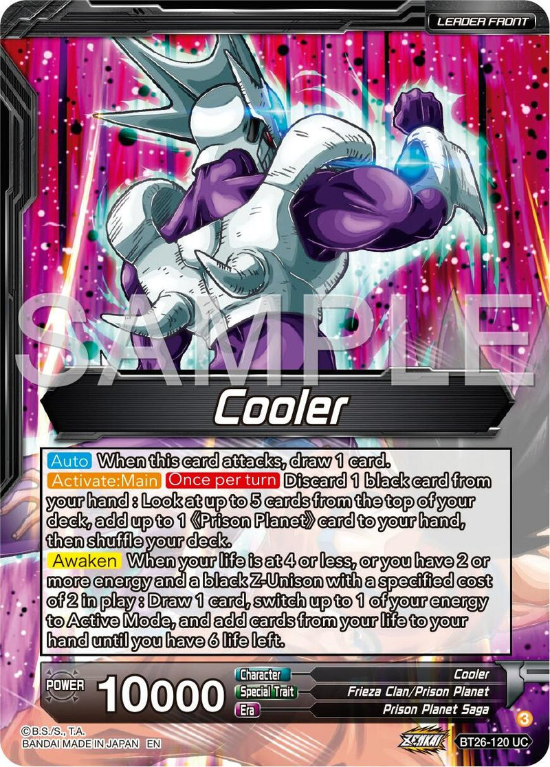 Cool // Golden Cooler, Dimension-Transcending Growth (BT26-120) [Ultimate Advent] Parallel Foil