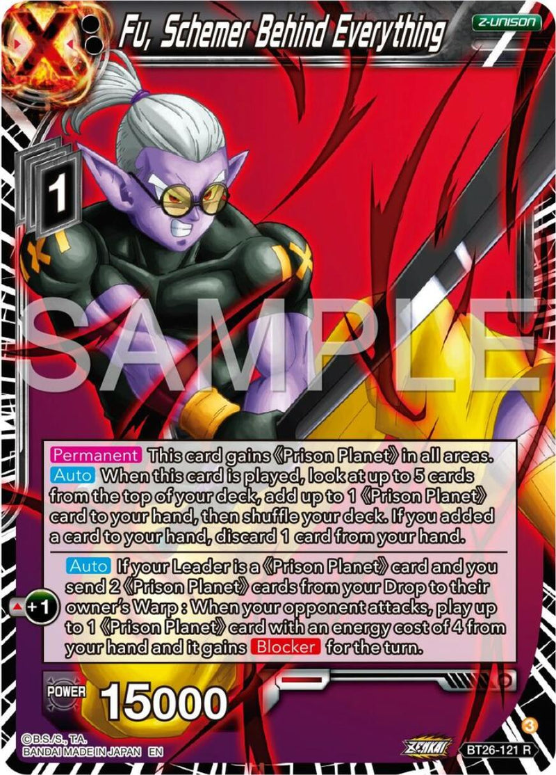 Fu, Schemer Behind Everything (BT26-121) [Ultimate Advent] Parallel Foil