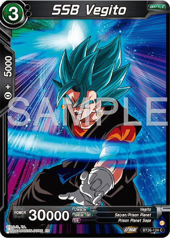 SSB Vegito (BT26-124) [Ultimate Advent] Parallel Foil