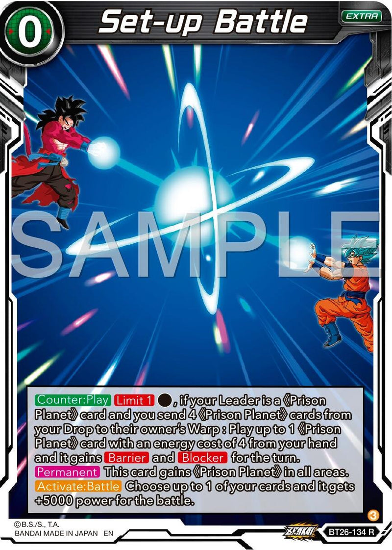 Set-up Battle (BT26-134) [Ultimate Advent] Parallel Foil