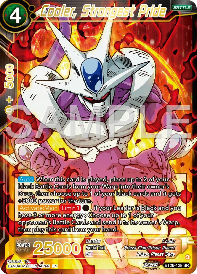 Cooler, Strongest Pride (BT26-128) [Ultimate Advent] Parallel Foil
