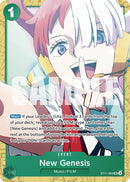 New Genesis [Starter Deck: GREEN Uta] Foil