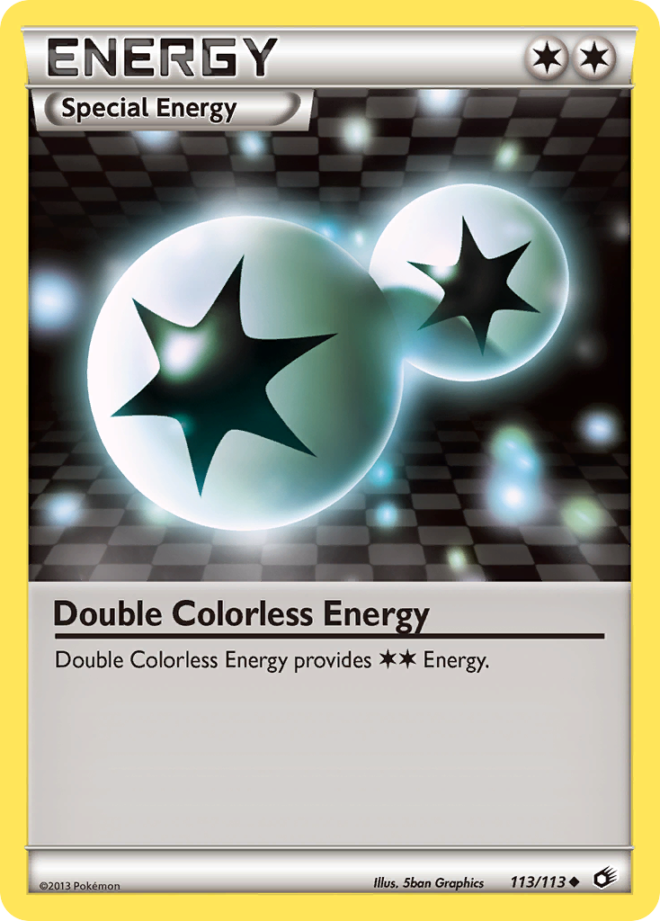 Double Colorless Energy (113/113) [Black & White: Legendary Treasures] Reverse Holofoil