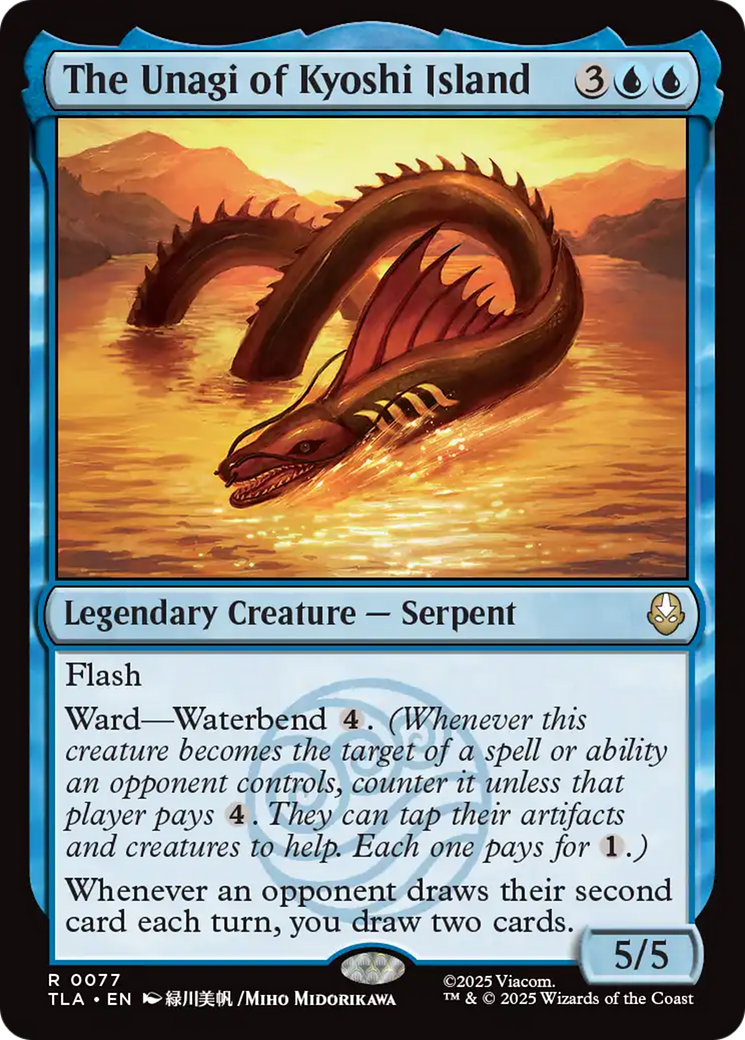 The Unagi of Kyoshi Island [Avatar: The Last Airbender] Foil