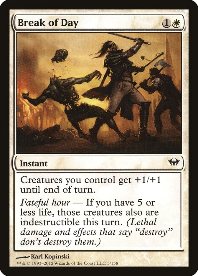 Break of Day [Dark Ascension] Foil