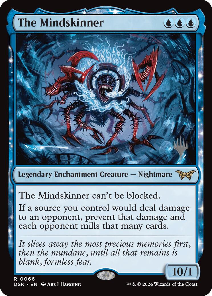 The Mindskinner (Promo Pack) [Duskmourn: House of Horror Promos] Foil