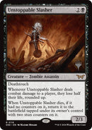 Unstoppable Slasher (0119) (Promo Pack) [Duskmourn: House of Horror Promos] Foil