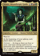 Winter, Misanthropic Guide (Promo Pack) [Duskmourn: House of Horror Promos] Foil