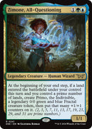 Zimone, All-Questioning (Promo Pack) [Duskmourn: House of Horror Promos] Foil