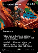 Dragonback Assault (Borderless) [Tarkir: Dragonstorm] Foil