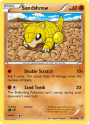 Sandshrew (75/162) [XY: BREAKthrough] Reverse Holofoil