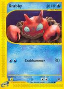 Krabby (115/165) [Expedition: Base Set] Reverse Holofoil