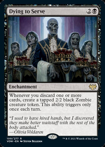 Dying to Serve [Innistrad: Crimson Vow] Foil