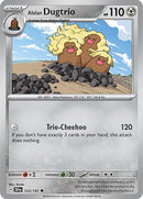 Alolan Dugtrio (123/191) [Scarlet & Violet: Surging Sparks] Reverse Holofoil