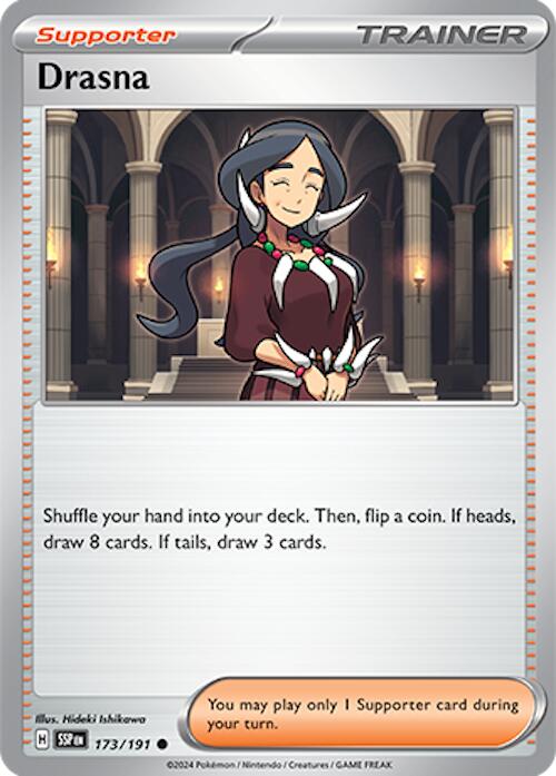 Drasna (173/191) [Scarlet & Violet: Surging Sparks] Reverse Holofoil