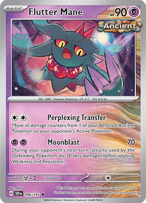 Flutter Mane (096/191) [Scarlet & Violet: Surging Sparks] Reverse Holofoil