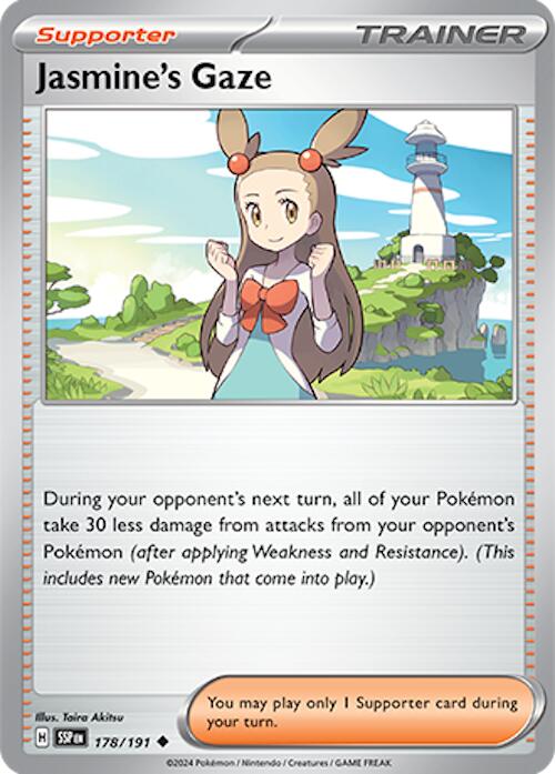 Jasmine's Gaze (178/191) [Scarlet & Violet: Surging Sparks] Reverse Holofoil
