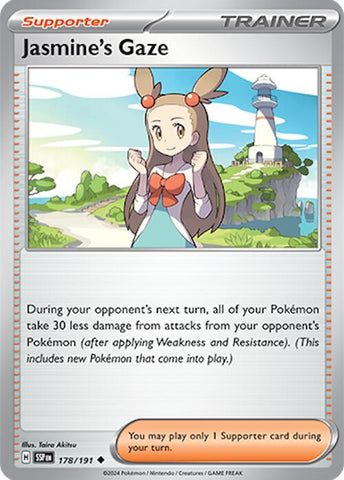 Jasmine's Gaze (178/191) [Scarlet & Violet: Surging Sparks] Reverse Holofoil