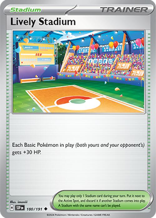 Lively Stadium (180/191) [Scarlet & Violet: Surging Sparks] Reverse Holofoil