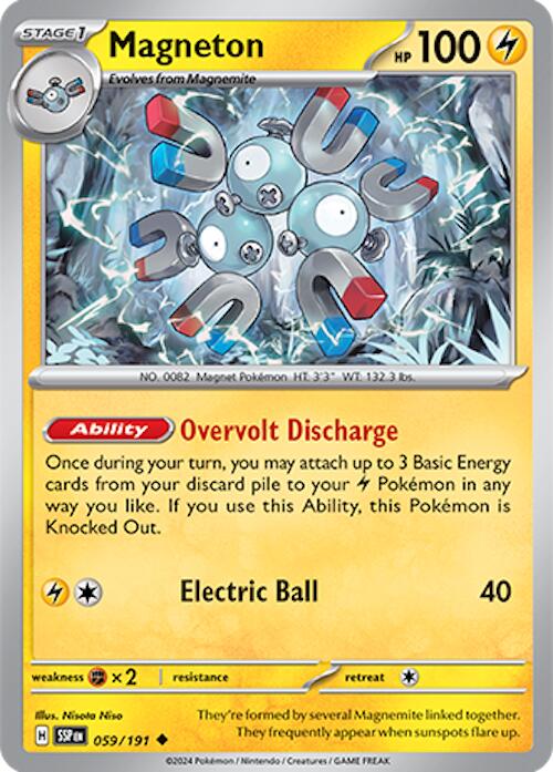 Magneton (059/191) [Scarlet & Violet: Surging Sparks] Reverse Holofoil