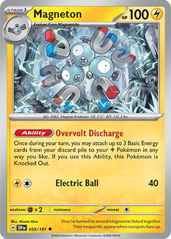 Magneton (059/191) [Scarlet & Violet: Surging Sparks] Reverse Holofoil