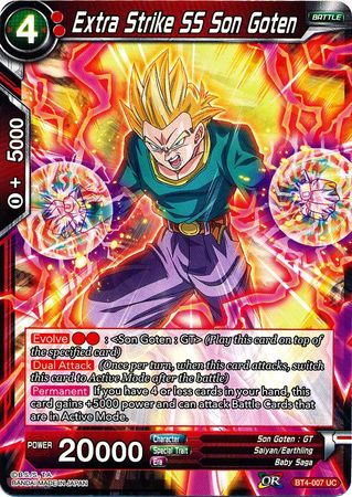 Extra Strike SS Son Goten (BT4-007) [Colossal Warfare] Parallel Foil