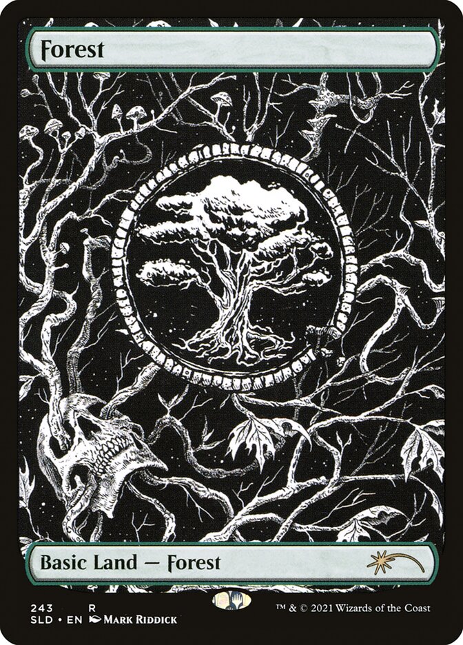 Forest (Crushing Brutality) [Secret Lair Drop Series] Foil