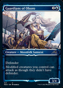 Guardians of Oboro (Showcase Samurai) [Kamigawa: Neon Dynasty] Foil