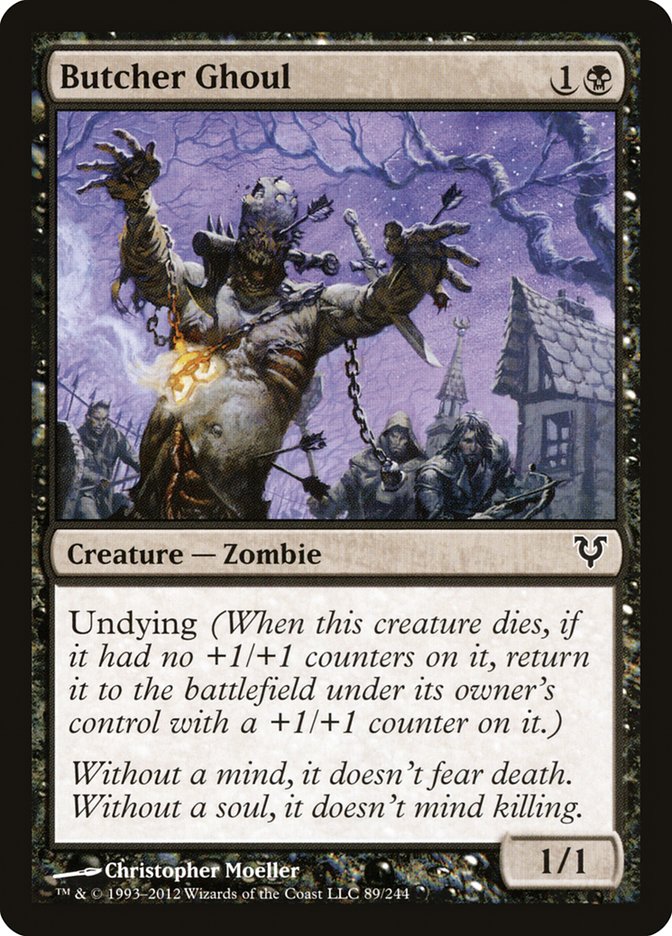 Butcher Ghoul [Avacyn Restored] Foil