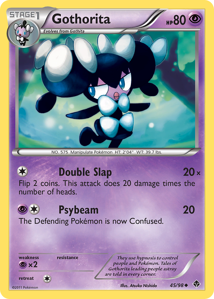 Gothorita (45/98) [Black & White: Emerging Powers] Reverse Holofoil