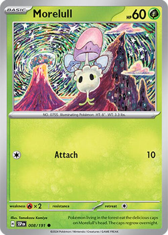 Morelull (008/191) [Scarlet & Violet: Surging Sparks] Reverse Holofoil