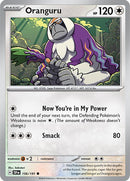 Oranguru (156/191) [Scarlet & Violet: Surging Sparks] Reverse Holofoil