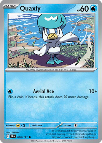 Quaxly (050/191) [Scarlet & Violet: Surging Sparks] Reverse Holofoil