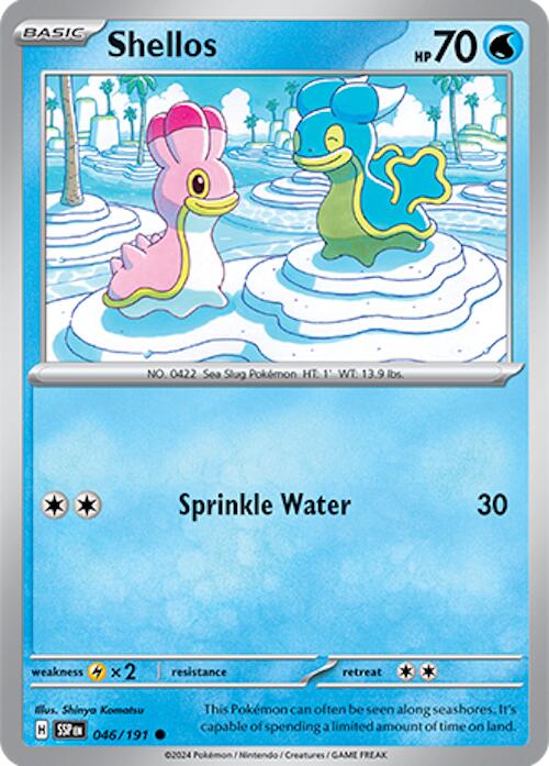 Shellos (046/191) [Scarlet & Violet: Surging Sparks] Reverse Holofoil