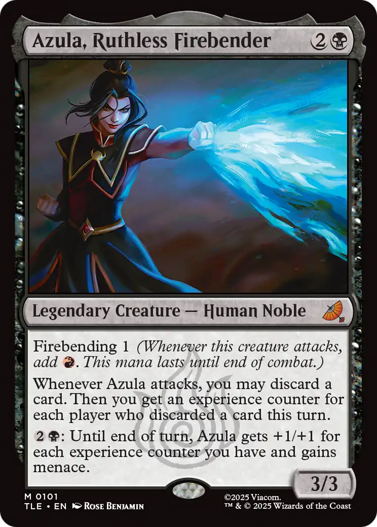 Azula, Ruthless Firebender [Avatar: The Last Airbender: Eternal-Legal] Foil