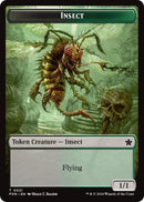 Goblin // Insect Doubled-Sided Token [Foundations Tokens] Foil