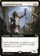 Luminarch Aspirant (Extended Art) [Zendikar Rising] Foil