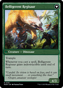 Invasion of Ixalan // Belligerent Regisaur [March of the Machine] Foil