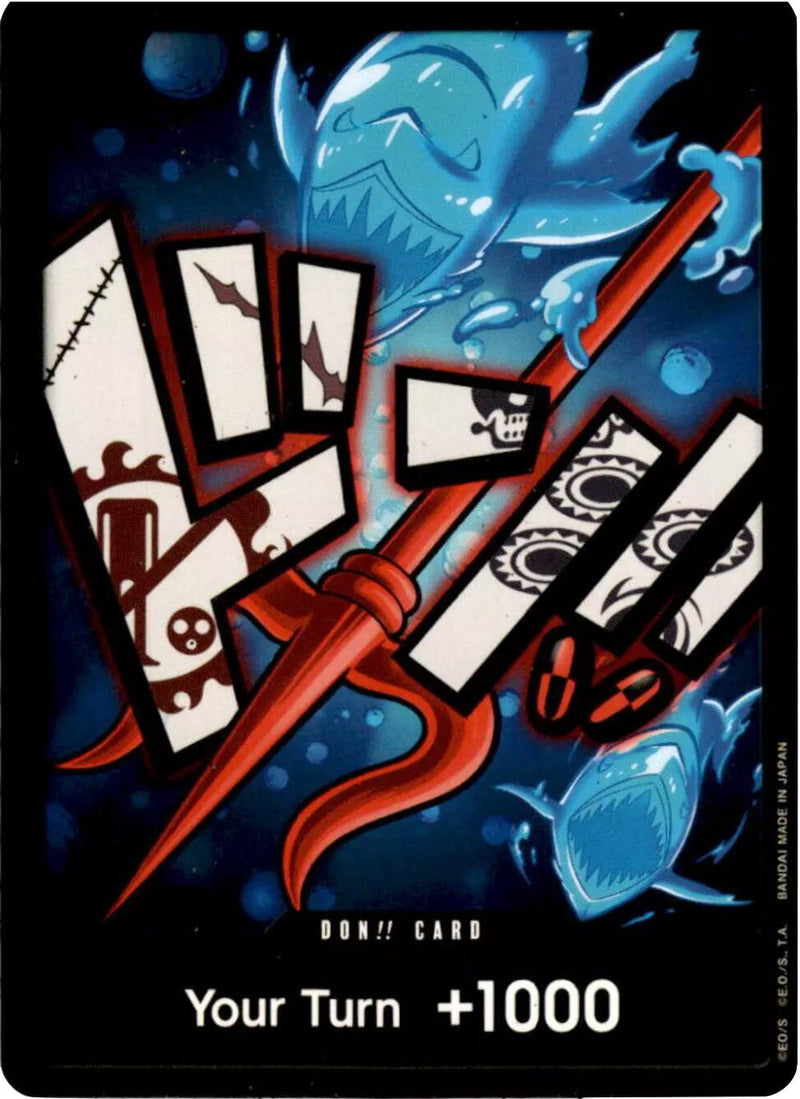 DON!! Card (Hody Jones) [Premium Booster -The Best-] Foil