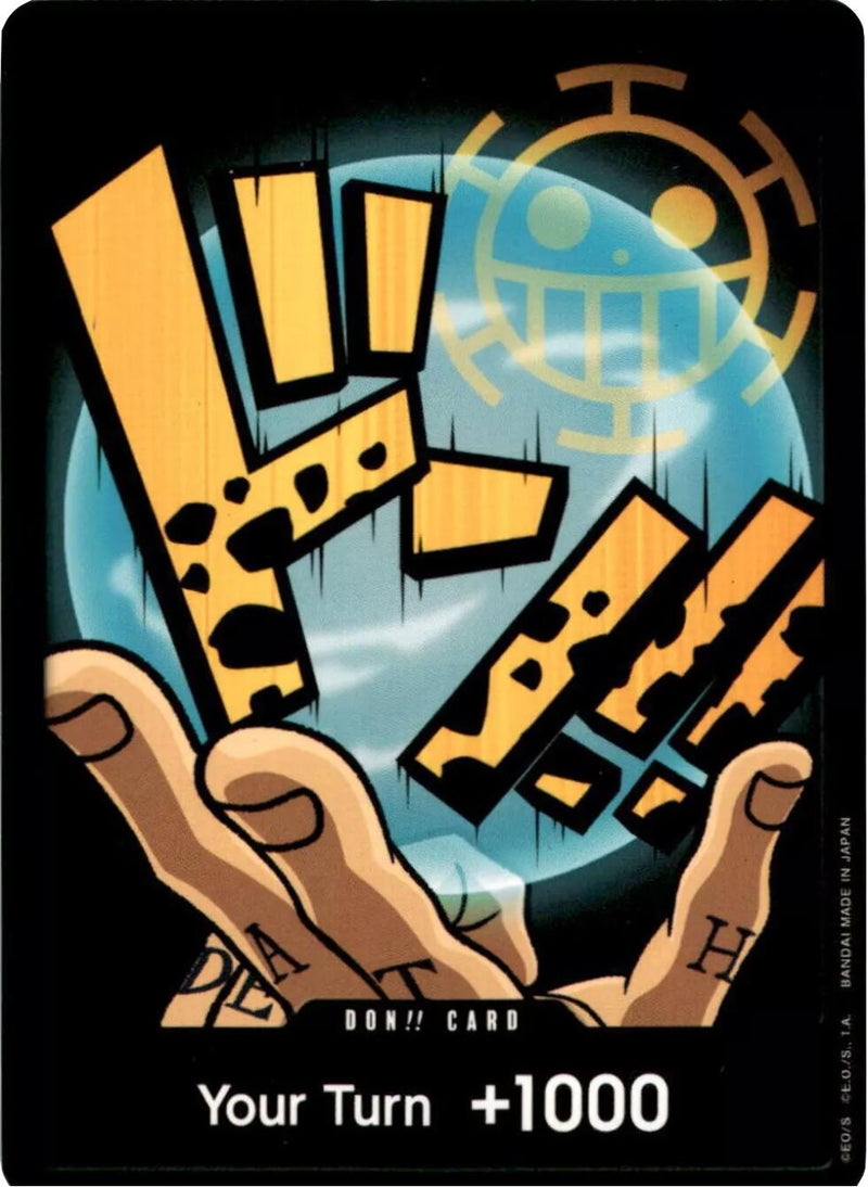 DON!! Card (Trafalgar Law) [Premium Booster -The Best-] Foil