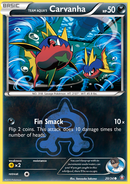 Team Aqua's Carvanha (20/34) [XY: Double Crisis] Reverse Holofoil