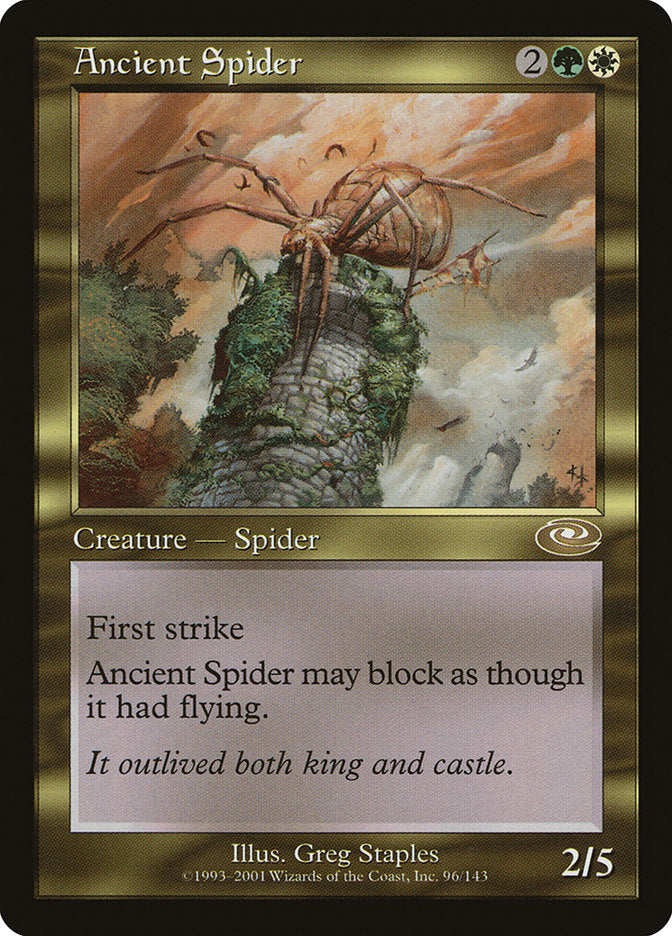 Ancient Spider [Planeshift] Foil