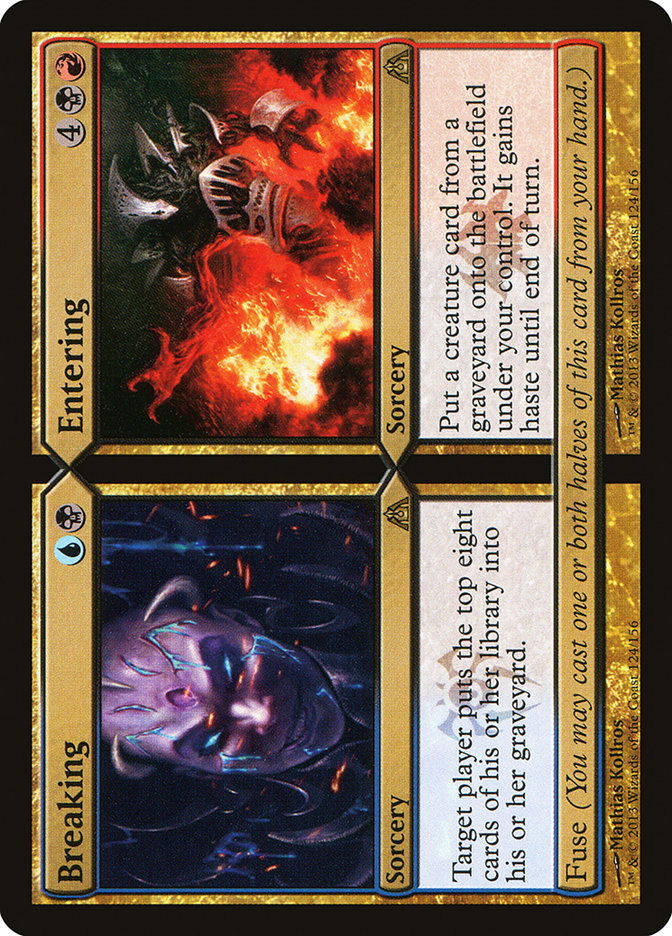 Breaking // Entering [Dragon's Maze] Foil