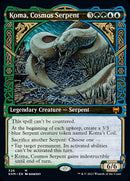Koma, Cosmos Serpent (Showcase) [Kaldheim] Foil