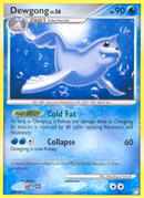 Dewgong (45/123) [Diamond & Pearl: Mysterious Treasures] Reverse Holofoil