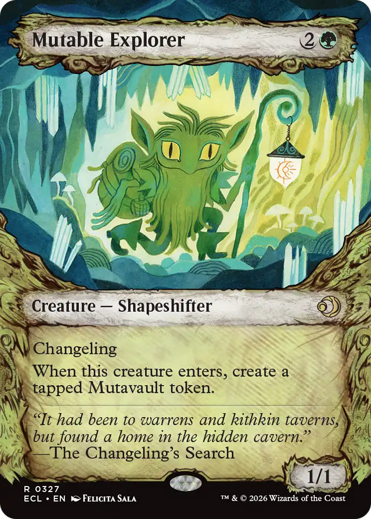 Mutable Explorer (Showcase) [Lorwyn Eclipsed] Foil